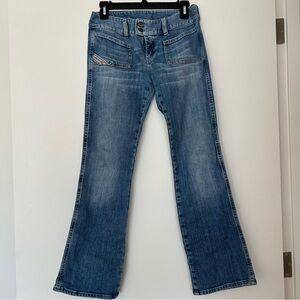 Diesel Women's Medium Blue Boot Cut Jeans